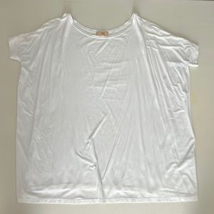 Piko white cotton top